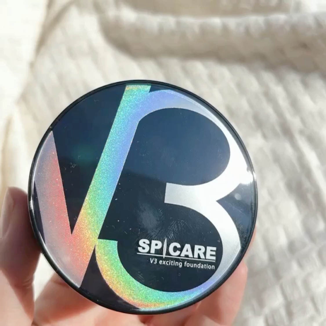 V3 エキサイティングファンデーション/SPICARE/クッションファンデーションを使ったクチコミ（3枚目）