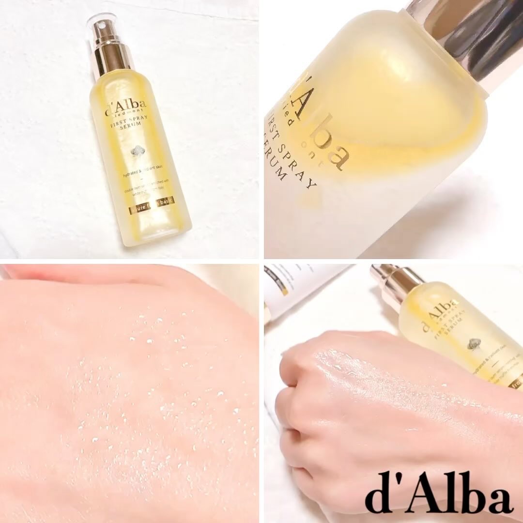 ダルバ ホワイトトリュフファーストスプレーセラム/ダルバ/ミスト状化粧水を使ったクチコミ（3枚目）