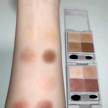 シルキースフレアイズ/キャンメイク/アイシャドウパレットを使ったクチコミ(3枚目)