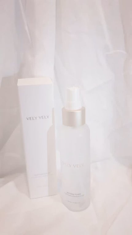 セッティングフィクサー/VELY VELY/フィックスミストを使ったクチコミ(1枚目)