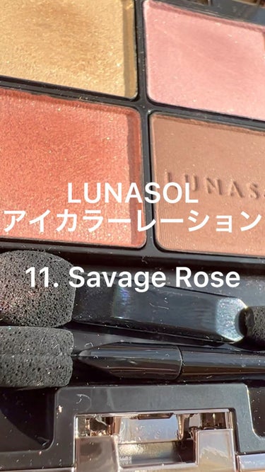 『わたし史上最強アイシャドウ』


✔️LUNASOL
　アイカラーレーション
　11. Savage Rose


もうすぐ春がくるその前に、是非知って欲しいアイシャドウです。

昨年2021年発売の