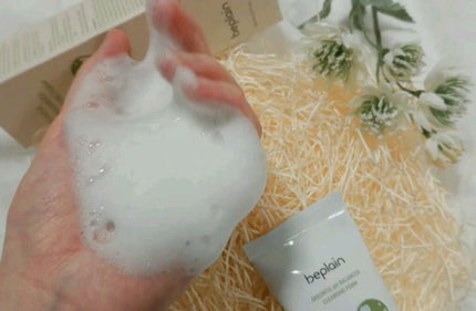 緑豆弱酸性クレンジング/beplain/クレンジングクリームを使ったクチコミ(5枚目)