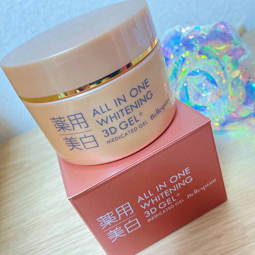 薬用美白 オールインワンホワイトニング3Dゲル/Bellespiani/美容液の動画クチコミ1つ目
