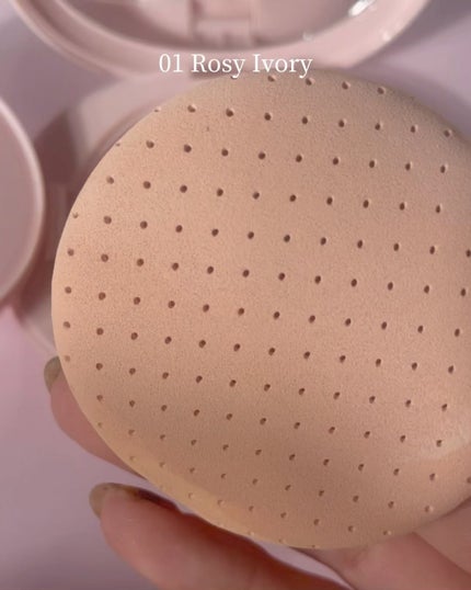 オールデイスキンフィットミルキーグロウクッション/Milk Touch/クッションファンデーションを使ったクチコミ(2枚目)