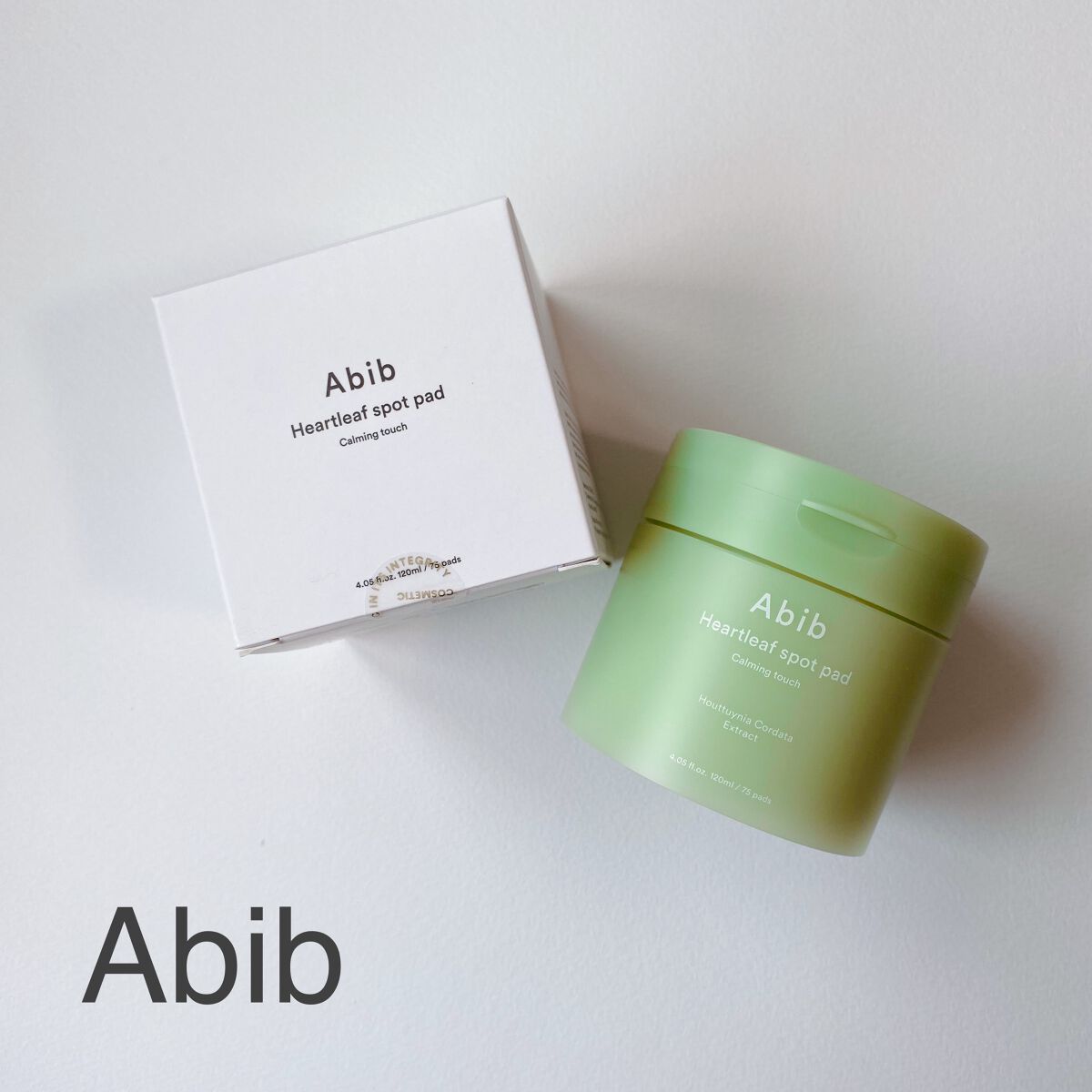 ドクダミカーミングタッチスポットパッド/Abib /トナーパッドを使ったクチコミ（1枚目）