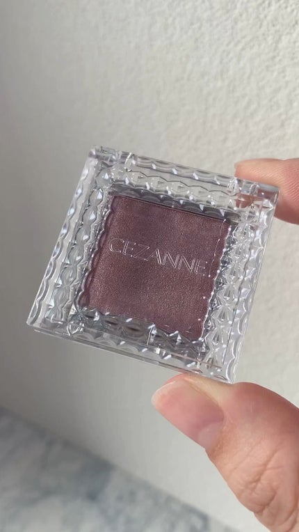 シングルカラーアイシャドウ/CEZANNE/単色アイシャドウの人気ショート動画