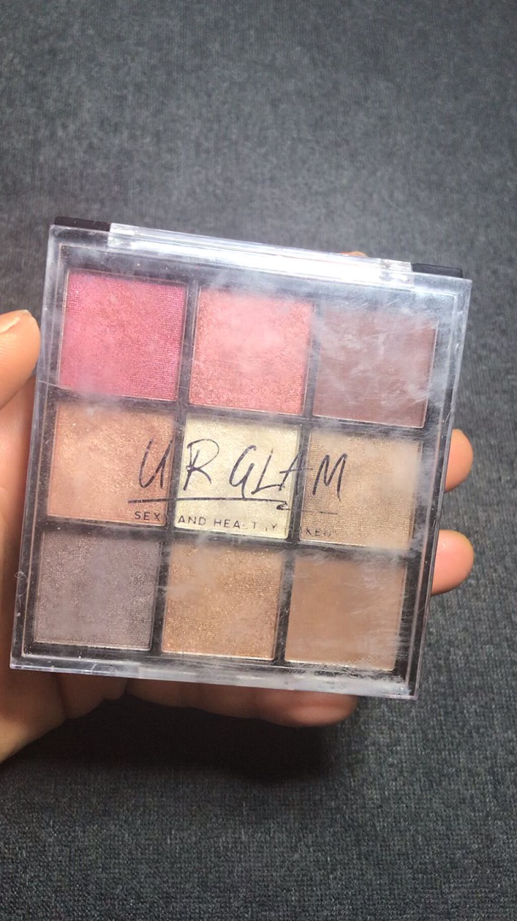 UR GLAM　BLOOMING EYE COLOR PALETTE/U R GLAM/アイシャドウパレットを使ったクチコミ（1枚目）
