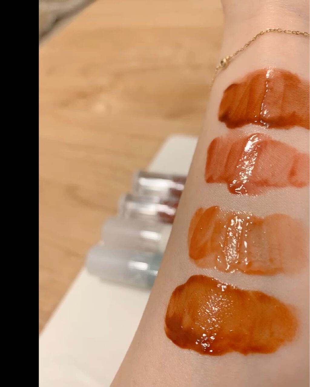 グラスティングウォーターティント/rom&nd/リップティントを使ったクチコミ（3枚目）