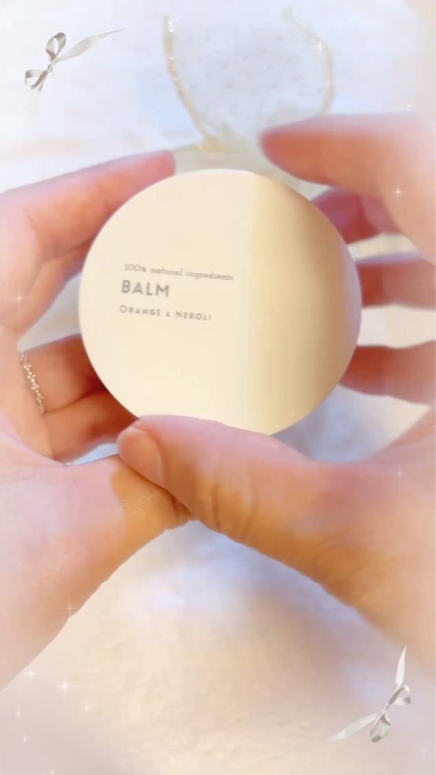 フェイス＆ボディーバーム オレンジ＆ネロリ/生活の木/フェイスバームを使ったクチコミ（3枚目）