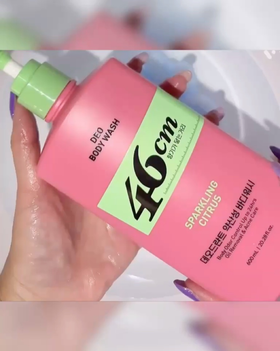 デオドラントボディウォッシュ SPARKLING CITRUS/46cm/ボディソープの動画クチコミ1つ目