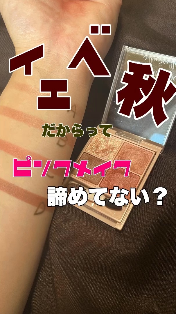 シルキースフレアイズ（マットタイプ）/キャンメイク/アイシャドウパレットを使ったクチコミ（1枚目）