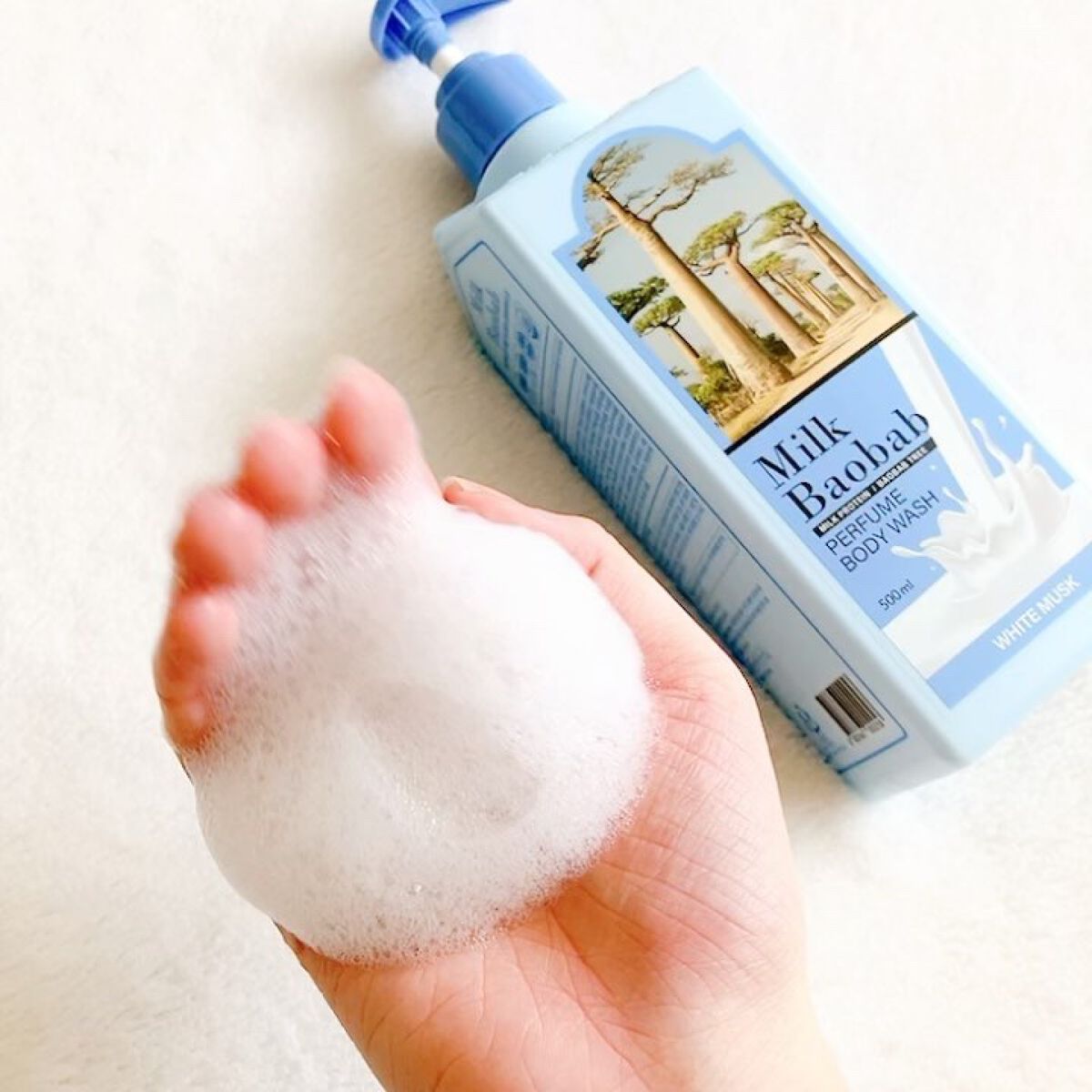 ハイセラシャンプー/ミルクバオバブ/シャンプー・コンディショナーの動画クチコミ2つ目