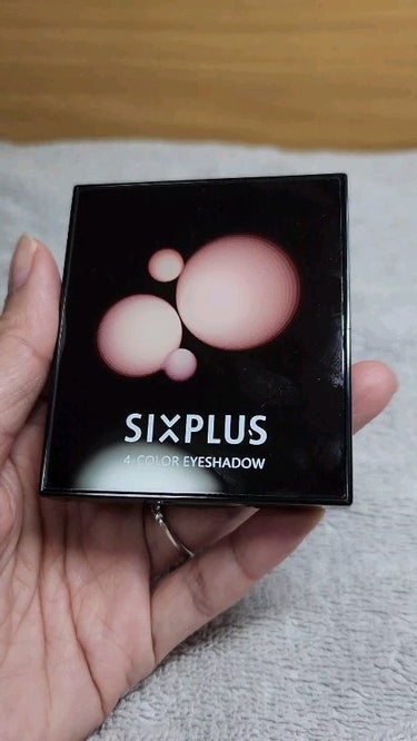 SIXPLUS 4色アイシャドウ #04ギャラクシーローズ/SIXPLUS/アイシャドウパレットを使ったクチコミ（1枚目）