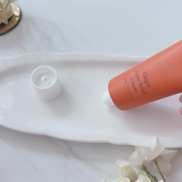 ジンジャーアクアリリーフクリーム/Bonajour/フェイスクリームを使ったクチコミ（3枚目）