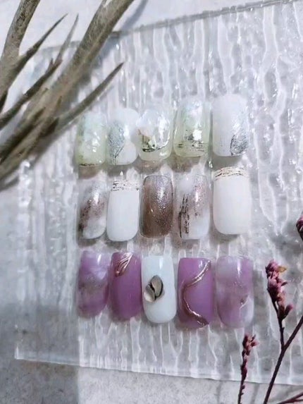 ジェルネイル(ライト対応)/セリア/ジェルネイルの人気ショート動画