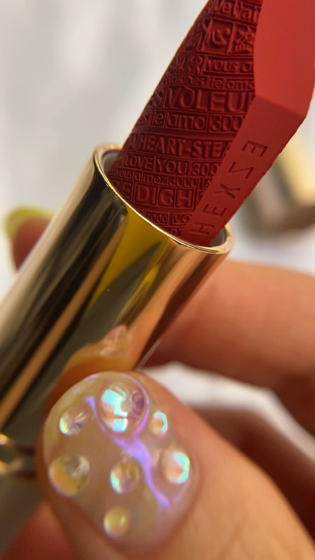 HEXZE「ハートシーフ」ラスティングリップ/HEXZE（ヘックスゼ）/口紅を使ったクチコミ（1枚目）