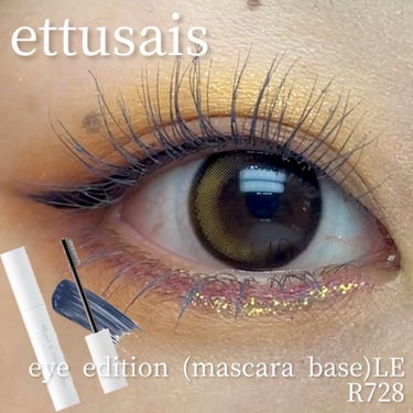 今回ご紹介するのは

ettusais
eye edition (mascara base)LE
R728 夢中ネイビー

です🧡✨

こちらの商品、ettusaisから出たいつもの限定品ではなくなんと
