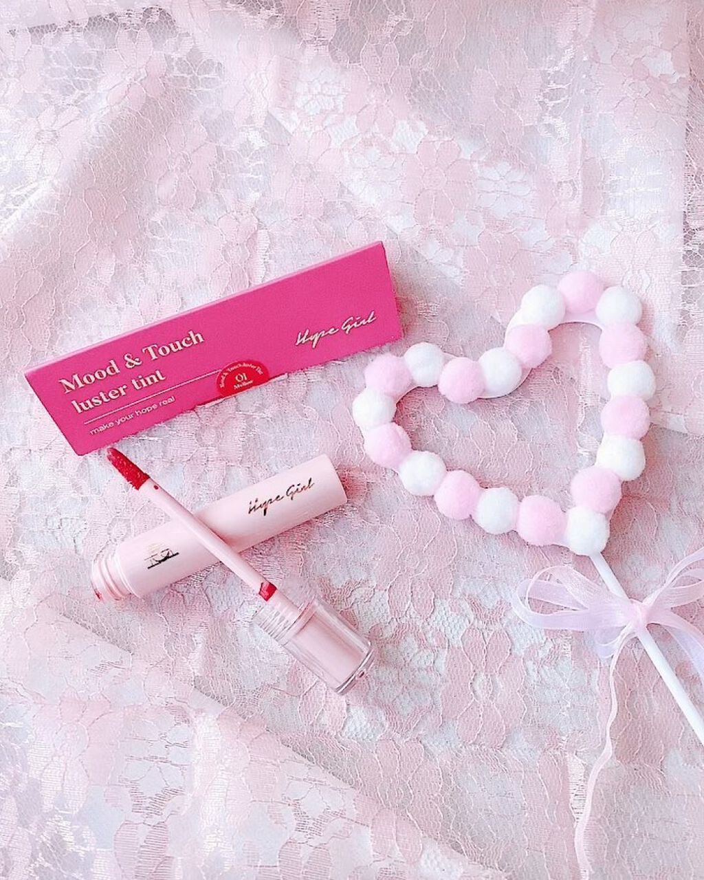 ムードアンドタッチラスターティント/Hope Girl/リップティントの動画クチコミ5つ目