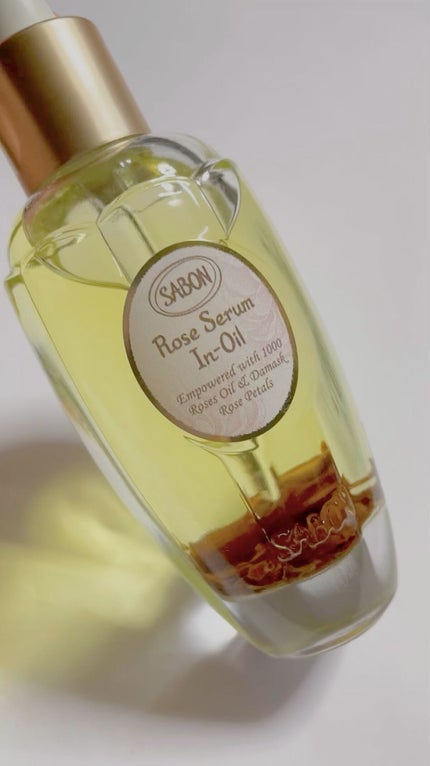 ローズセラムインオイル/SABON/フェイスオイルの人気ショート動画