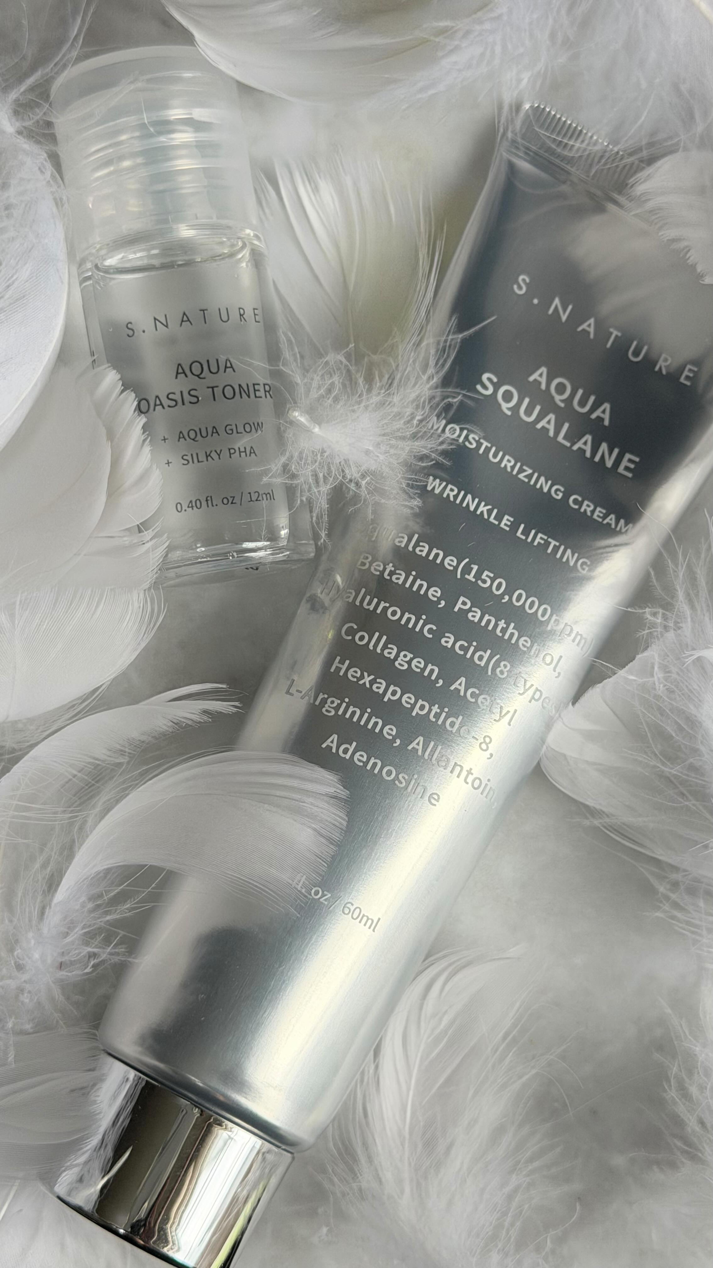 アクアスクワランモイスチャークリーム/S.NATURE/フェイスクリームを使ったクチコミ（1枚目）