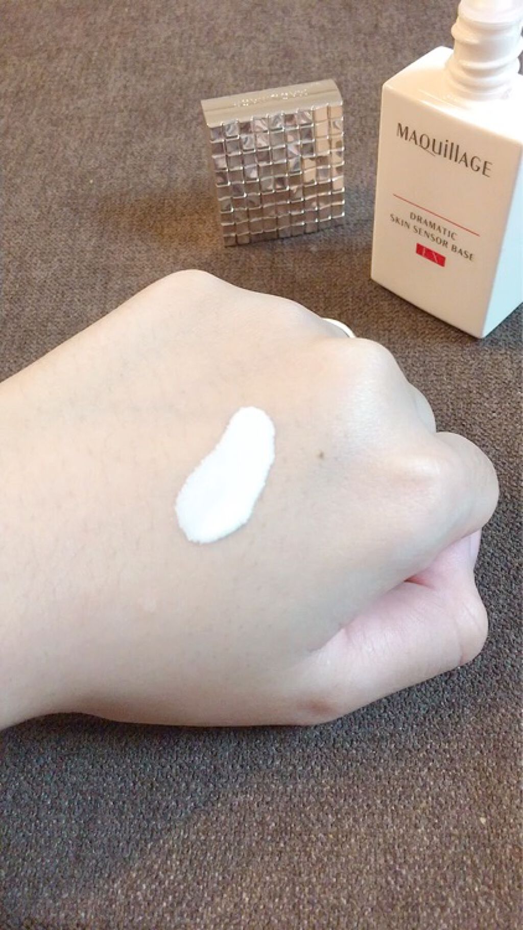 ドラマティックスキンセンサーベース EX UV+ ナチュラル/マキアージュ/化粧下地を使ったクチコミ（3枚目）