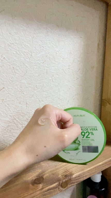 マイルド&モイスチャーアロエジェル/ネイチャーリパブリック/ボディローションの人気ショート動画