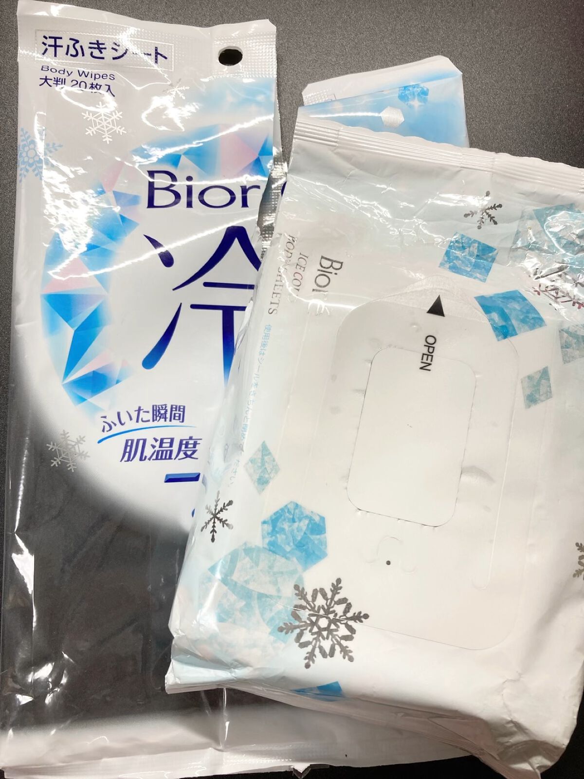 冷シート 無香性/ビオレ/ボディシートの人気ショート動画