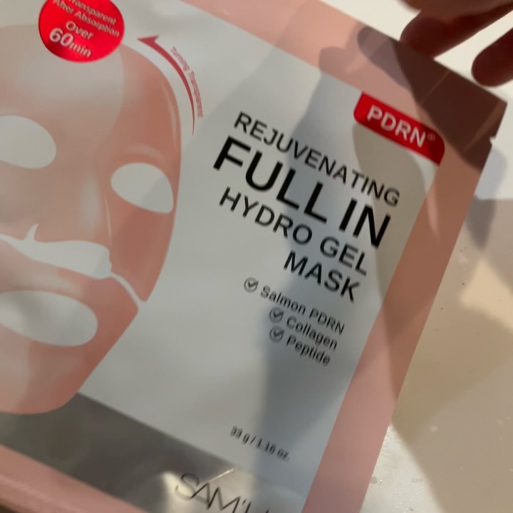 PDRNリジュべネティングフルインハイドロゲルマスク/SAM'U/シートマスク・パックを使ったクチコミ（3枚目）