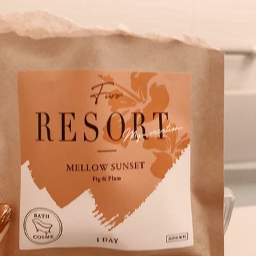 Furo RESORT MELLOW SUNSET（フューロリゾート　メローサンセット）/Furo/入浴剤を使ったクチコミ（5枚目）