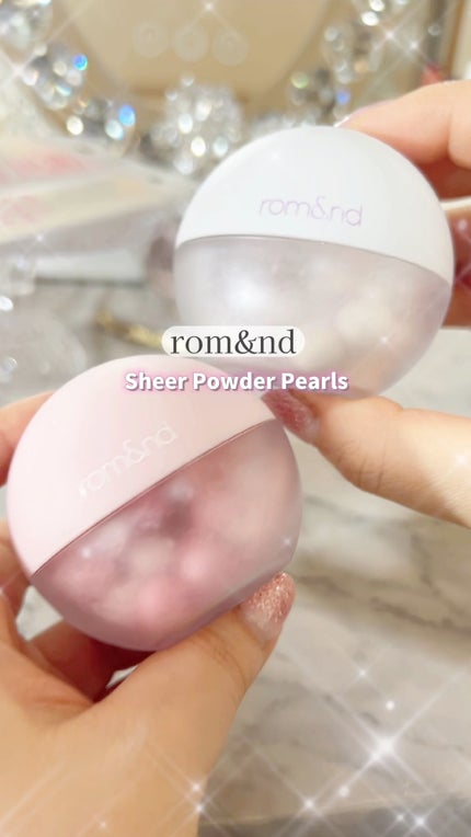 シアーパールパウダー/rom&nd/ルースパウダーの人気ショート動画