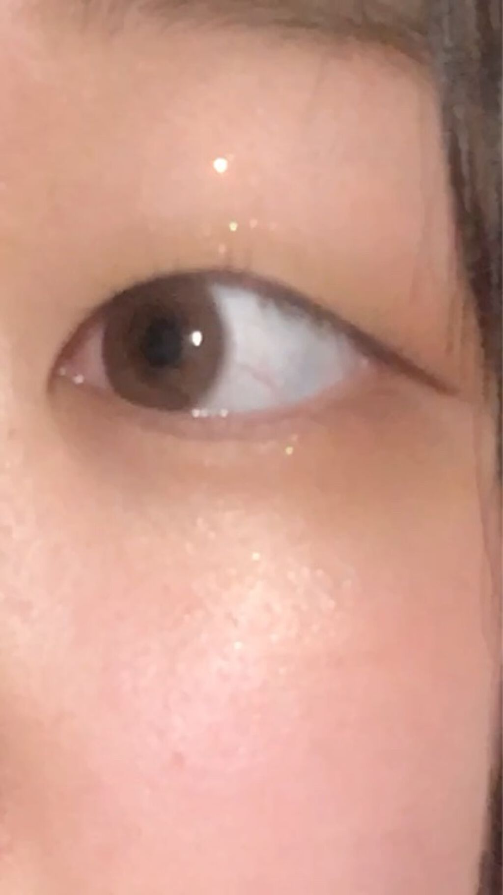 リキッド グリッター シャドウ/rom&nd/グリッターを使ったクチコミ（1枚目）