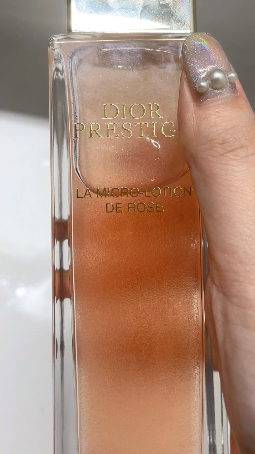 プレステージ ローション ド ローズ/Dior/化粧水の動画クチコミ1つ目
