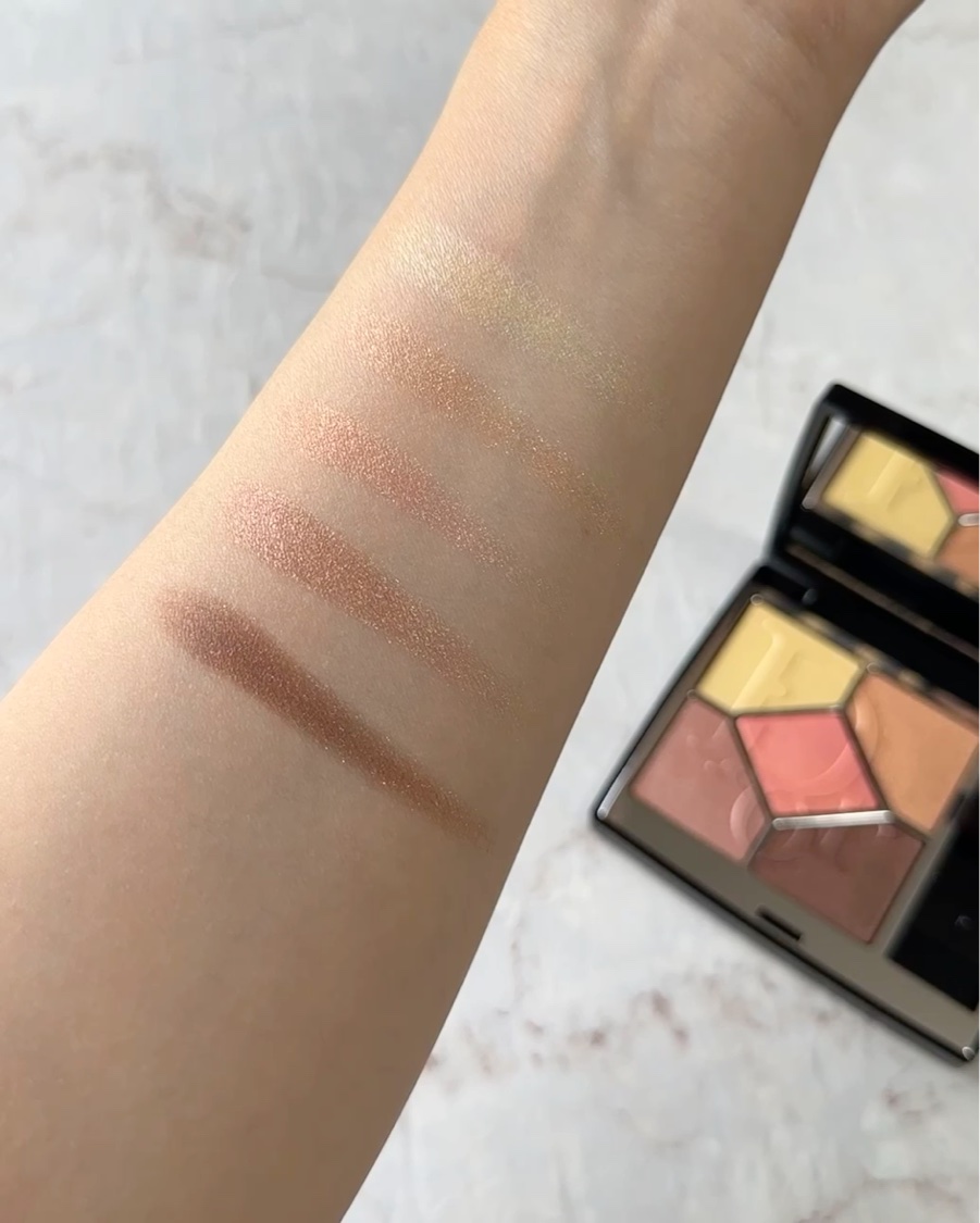 ディオールショウ サンク クルール 333 コーラル フレーム/Dior/アイシャドウを使ったクチコミ（3枚目）