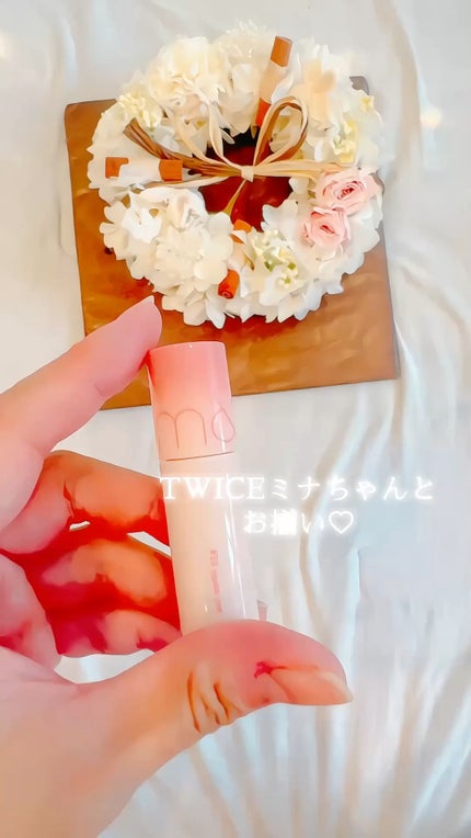 ジューシーラスティングティント/rom&nd/リップティントの人気ショート動画