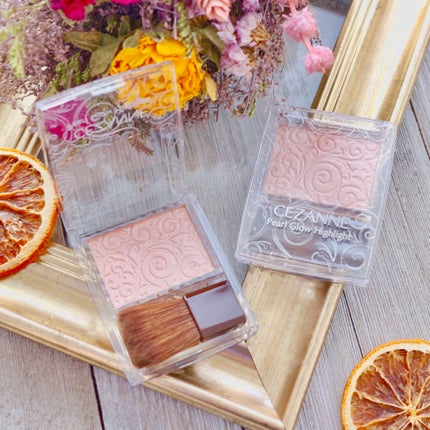 パールグロウハイライト/CEZANNE/パウダーハイライトを使ったクチコミ(1枚目)