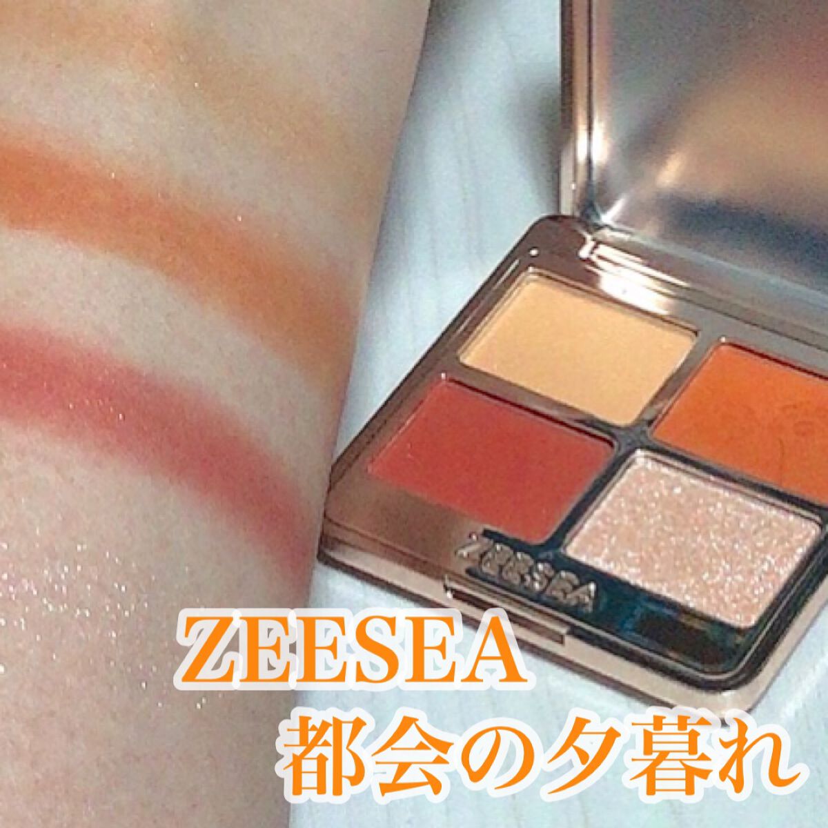 アニマルアイシャドウ(4シェード)/ZEESEA/アイシャドウパレットの動画クチコミ2つ目