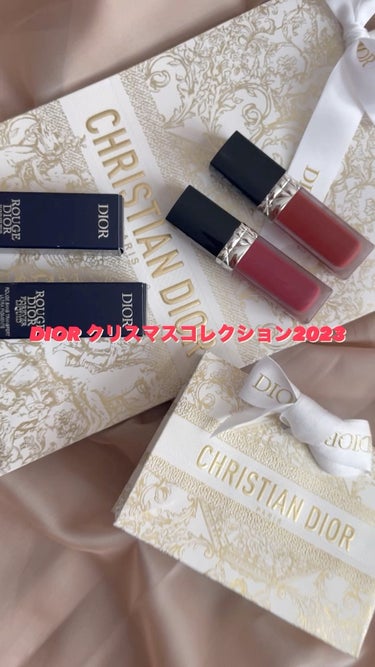 DIORのホリデー限定キラキラリップ⋆︎*
SNSで絶賛バズり中のリップ♡
4色あるうち普段使いしやすいカラーの
620と833の2色を購入しました。
620は派手に見えるけどくすみピンクで意外と肌馴染