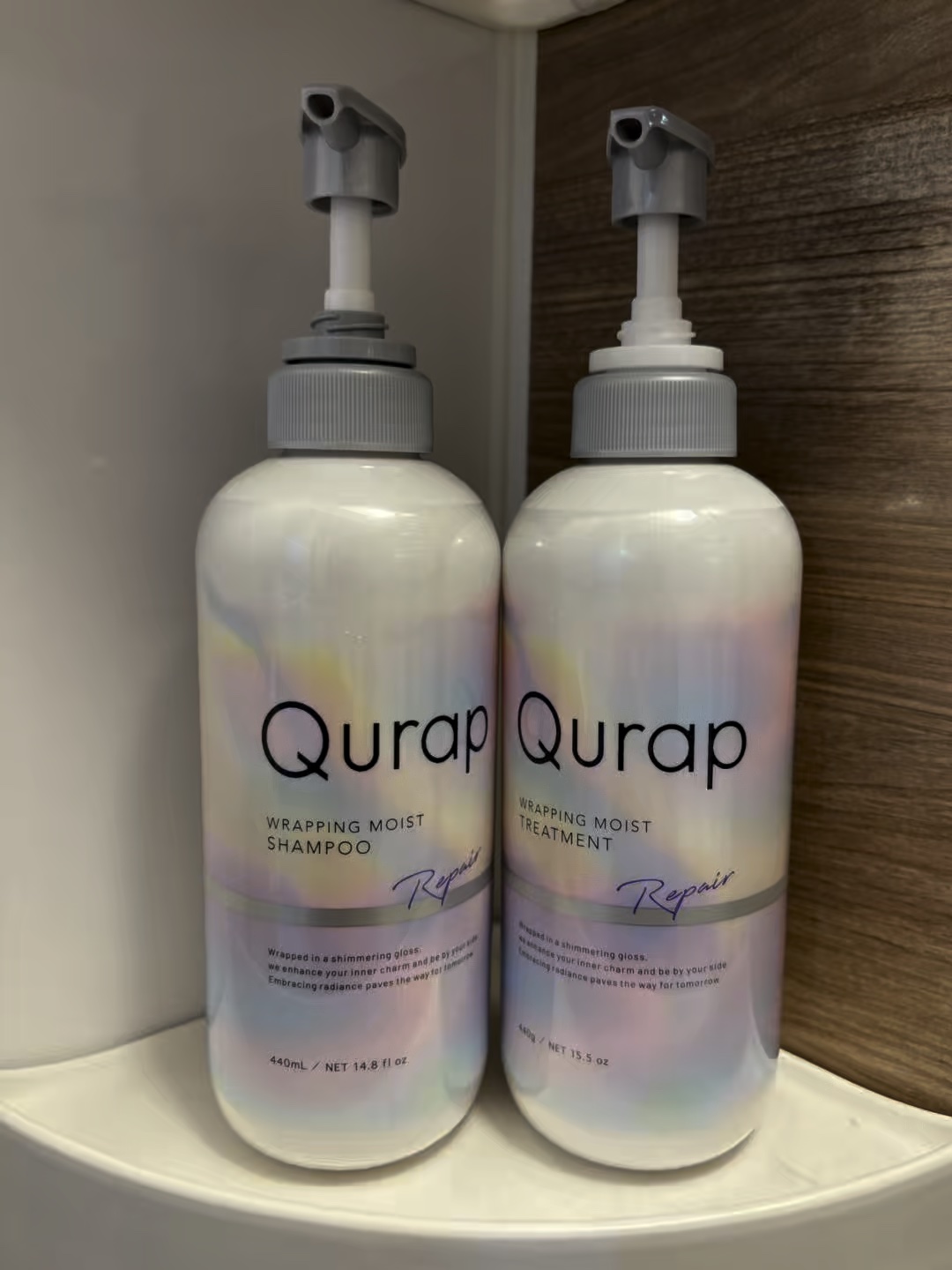 ラッピングモイストシャンプー/トリートメント/Qurap/市販シャンプーの人気ショート動画