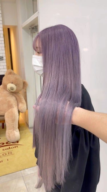 カラーモーション+ ルミナススプレー/ウエラ/ヘアオイルを使ったクチコミ（1枚目）