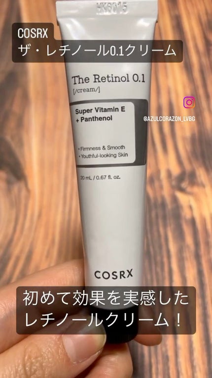 RXザ・レチノール0.1クリーム/COSRX/フェイスクリームの人気ショート動画