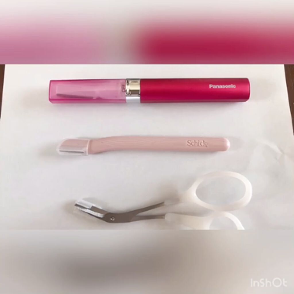 プレミア敏感肌用 Lディスポ 眉そり用/シック/シェーバーの動画クチコミ2つ目