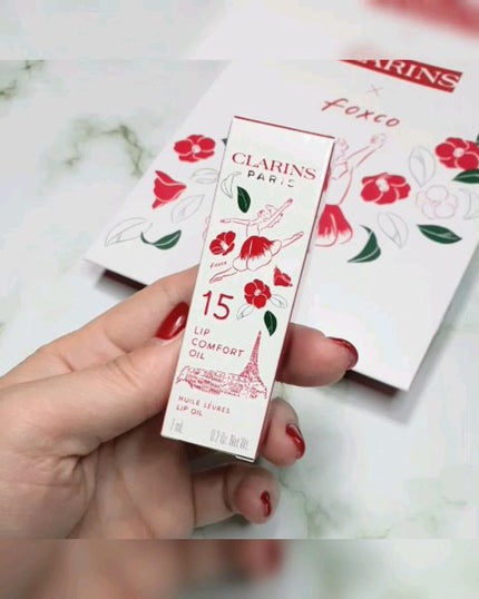リップコンフォートオイル 15 ブラッシュカメリア / CLARINS リップコンフォートオイル 15 ブラッシュカメリア / CLARINS
