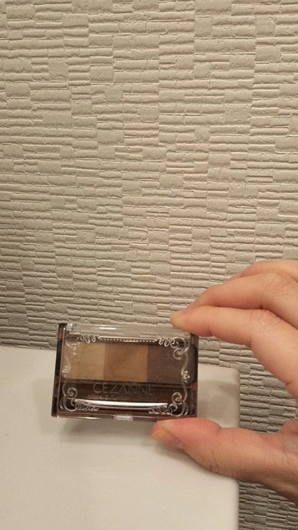 ノーズ&アイブロウパウダー/CEZANNE/パウダーアイブロウを使ったクチコミ(1枚目)