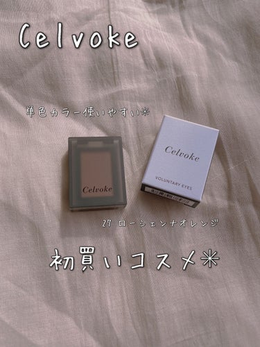 セルヴォーク ヴォランタリー アイズ/Celvoke/パウダーアイシャドウを使ったクチコミ（1枚目）