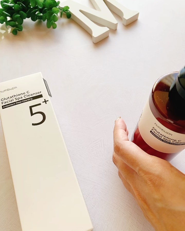 5番 白玉グルタチオンCアロママッサージクレンジング/numbuzin/オイルクレンジングを使ったクチコミ（2枚目）