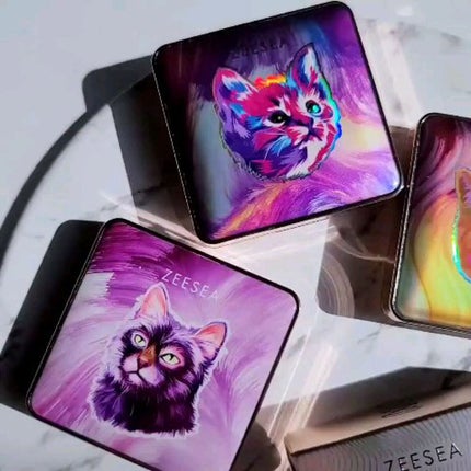 アニマルアイシャドウ(4シェード)/ZEESEA/アイシャドウパレットを使ったクチコミ(5枚目)