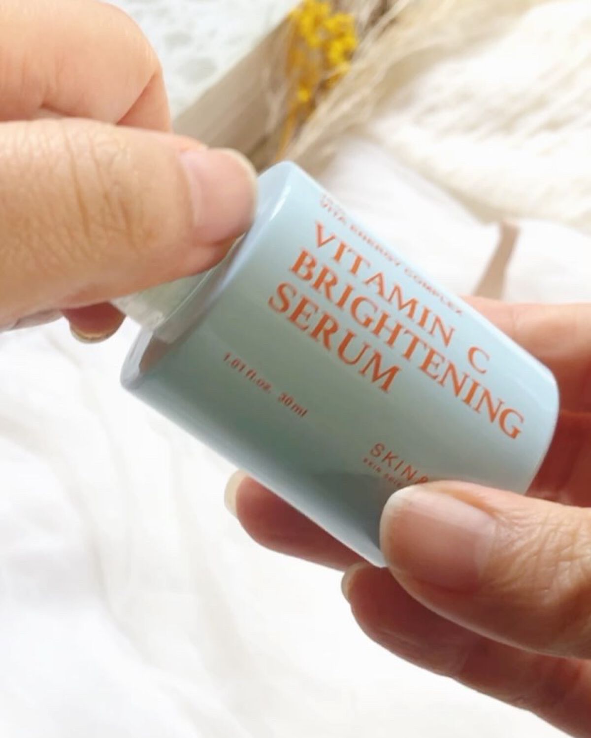 ビタミンCブライトニングセラム /SKIN&LAB/美容液を使ったクチコミ（3枚目）