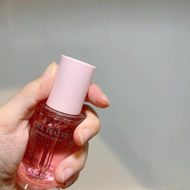 ピンクティーツリーシナジーセラム/APLIN/美容液を使ったクチコミ（3枚目）