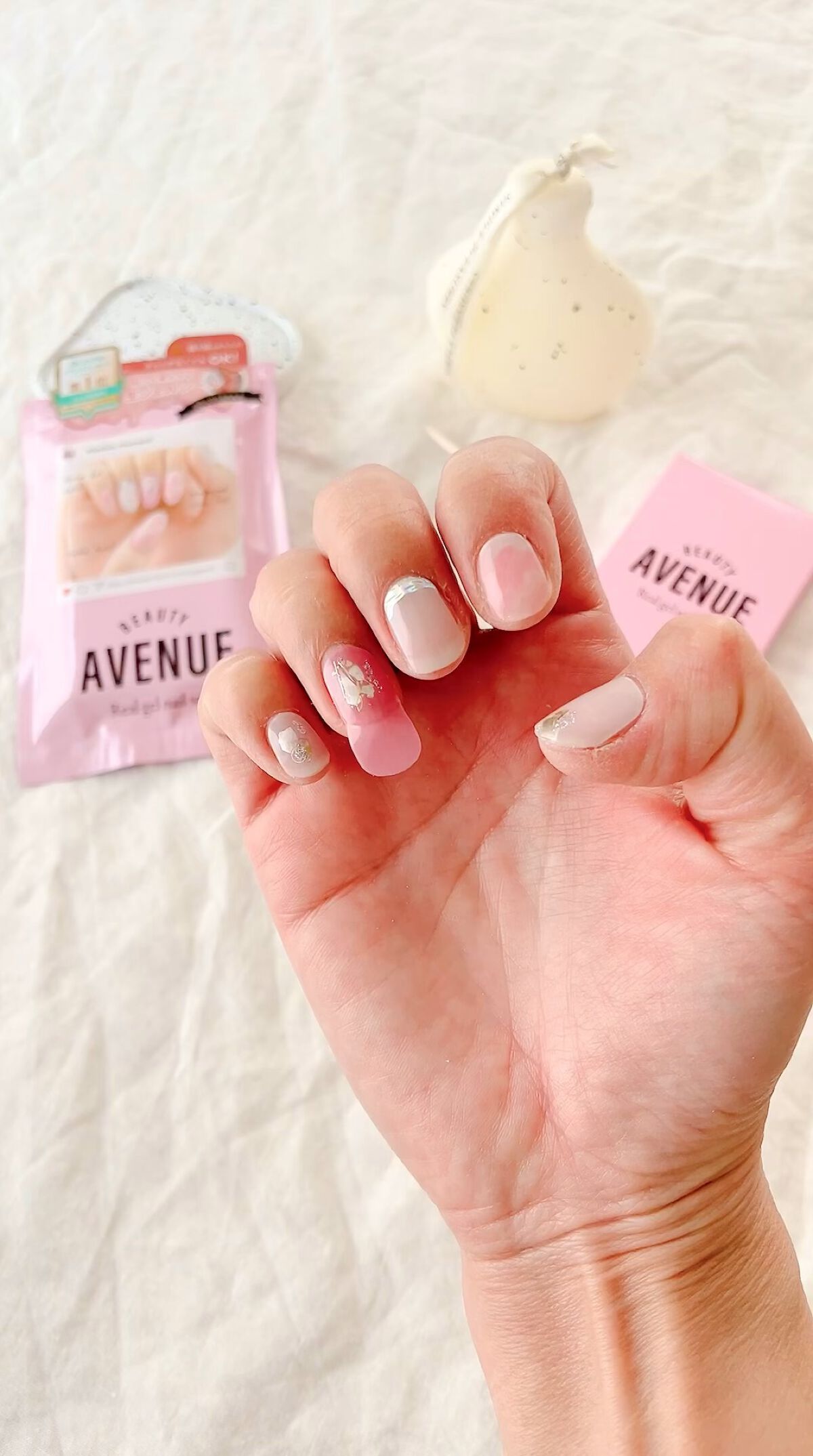 リアルジェルネイルシール/BEAUTY AVENUE/ネイルシールの動画クチコミ1つ目