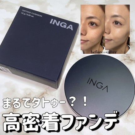 タトゥークッションファンデーション/INGA/クッションファンデーションの人気ショート動画